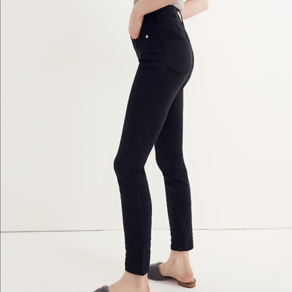 Madewell 9” Mid-Rise Skinny Jeans in Lunar